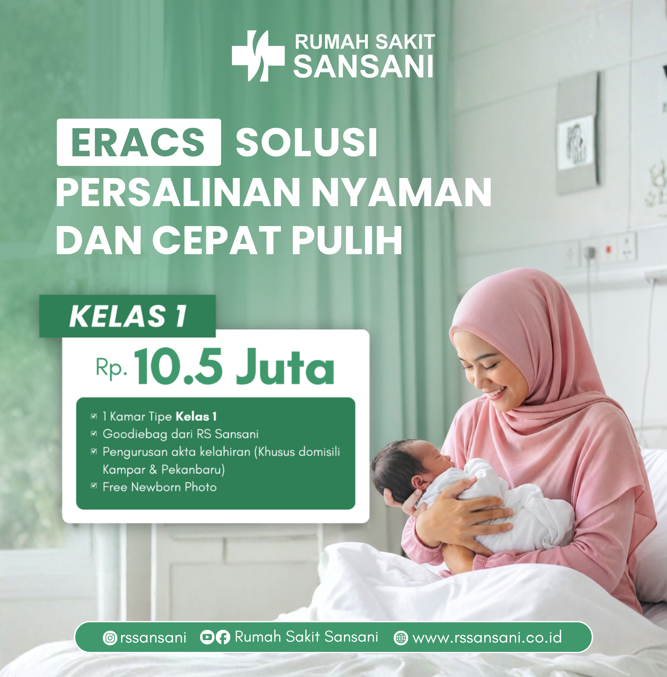 Paket Persalinan Kelas 1